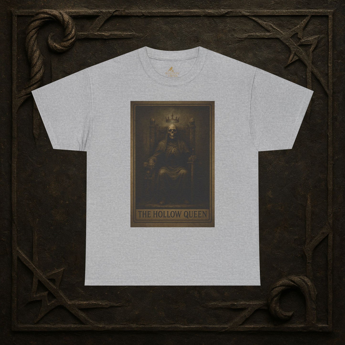 The Hollow Queen – Tarot of the Dead Tee (Card II)