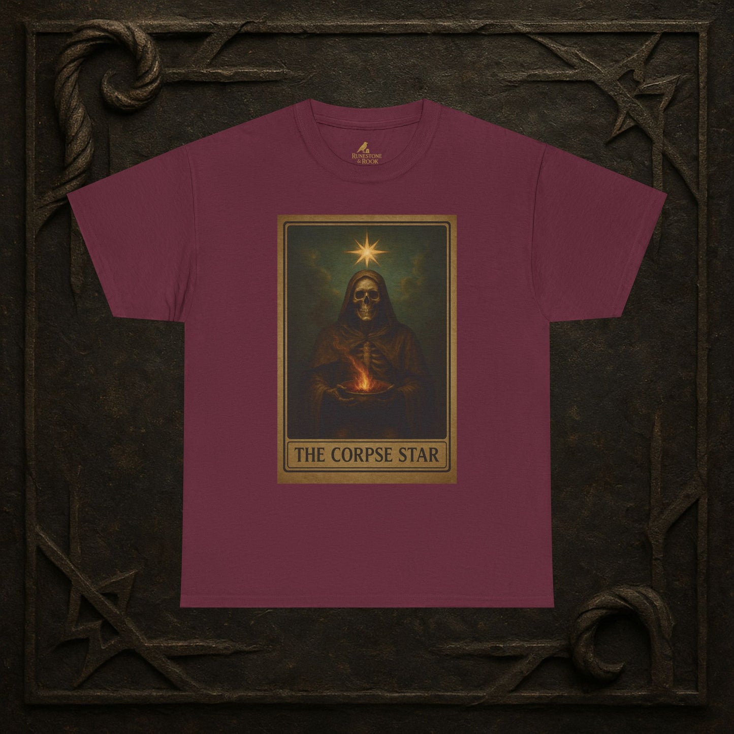 The Corpse Star – Tarot of the Dead Tee (Card XVII)