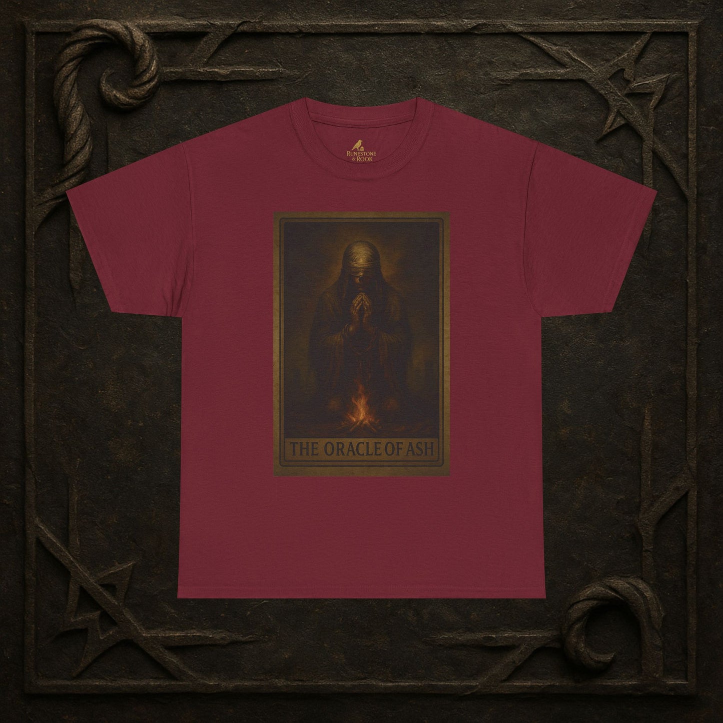 The Oracle of Ash – Tarot of the Dead Tee (Card XI)