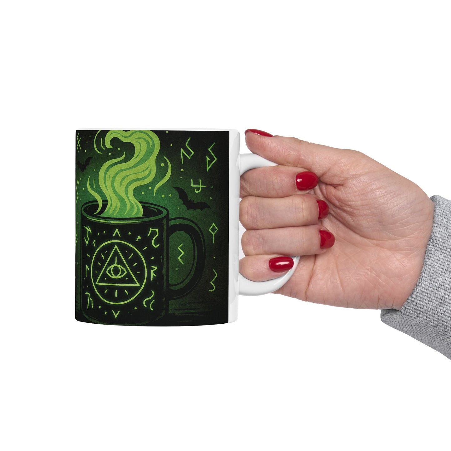 Warlock’s Brew Pact – Eldritch Coffee Mug