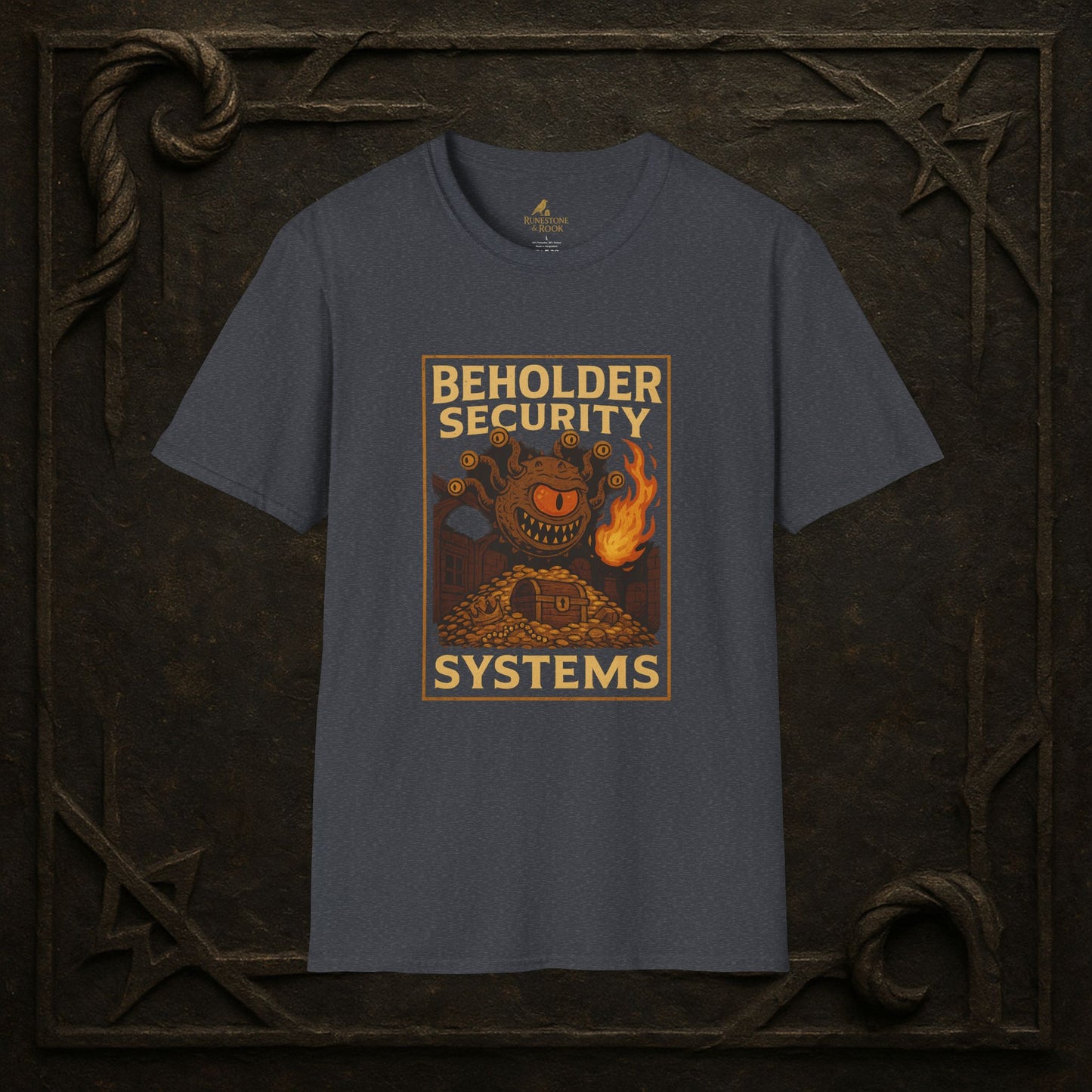 Beholder Security Systems – Fantasy Parody T-Shirt