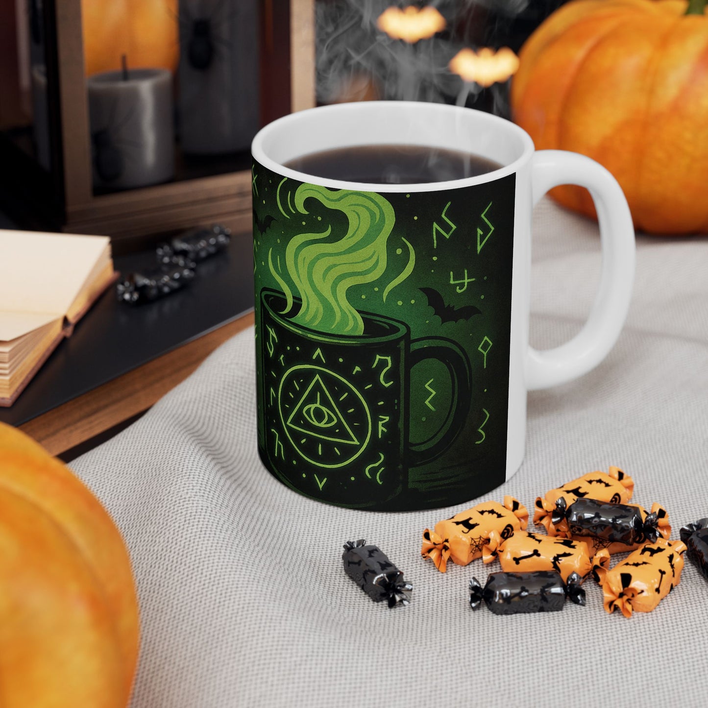 Warlock’s Brew Pact – Eldritch Coffee Mug