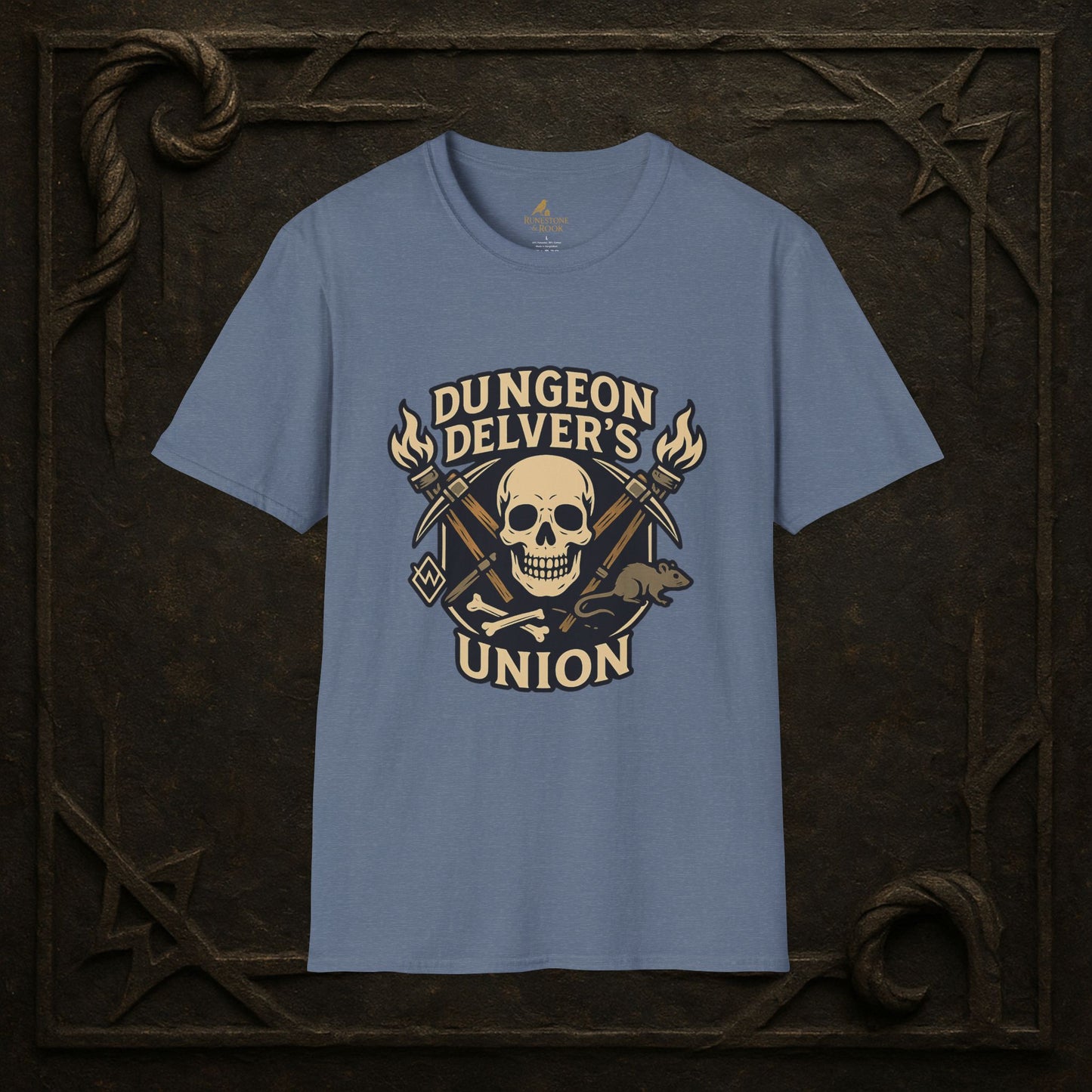 Dungeon Delver’s Union – Crest Emblem T-Shirt