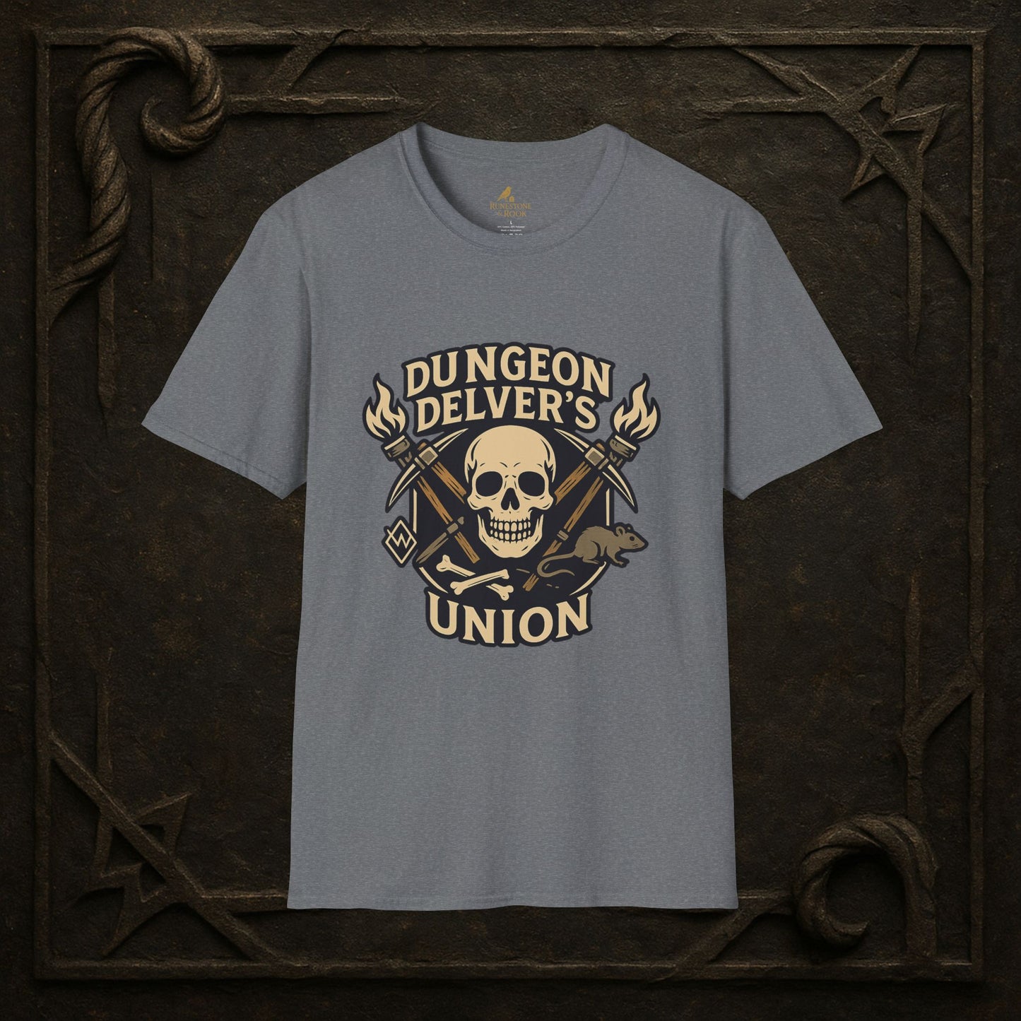 Dungeon Delver’s Union – Crest Emblem T-Shirt