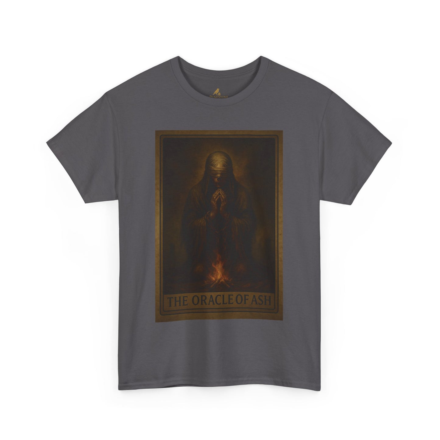 The Oracle of Ash – Tarot of the Dead Tee (Card XI)