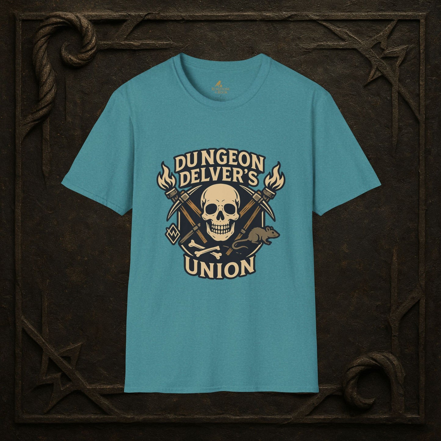 Dungeon Delver’s Union – Crest Emblem T-Shirt