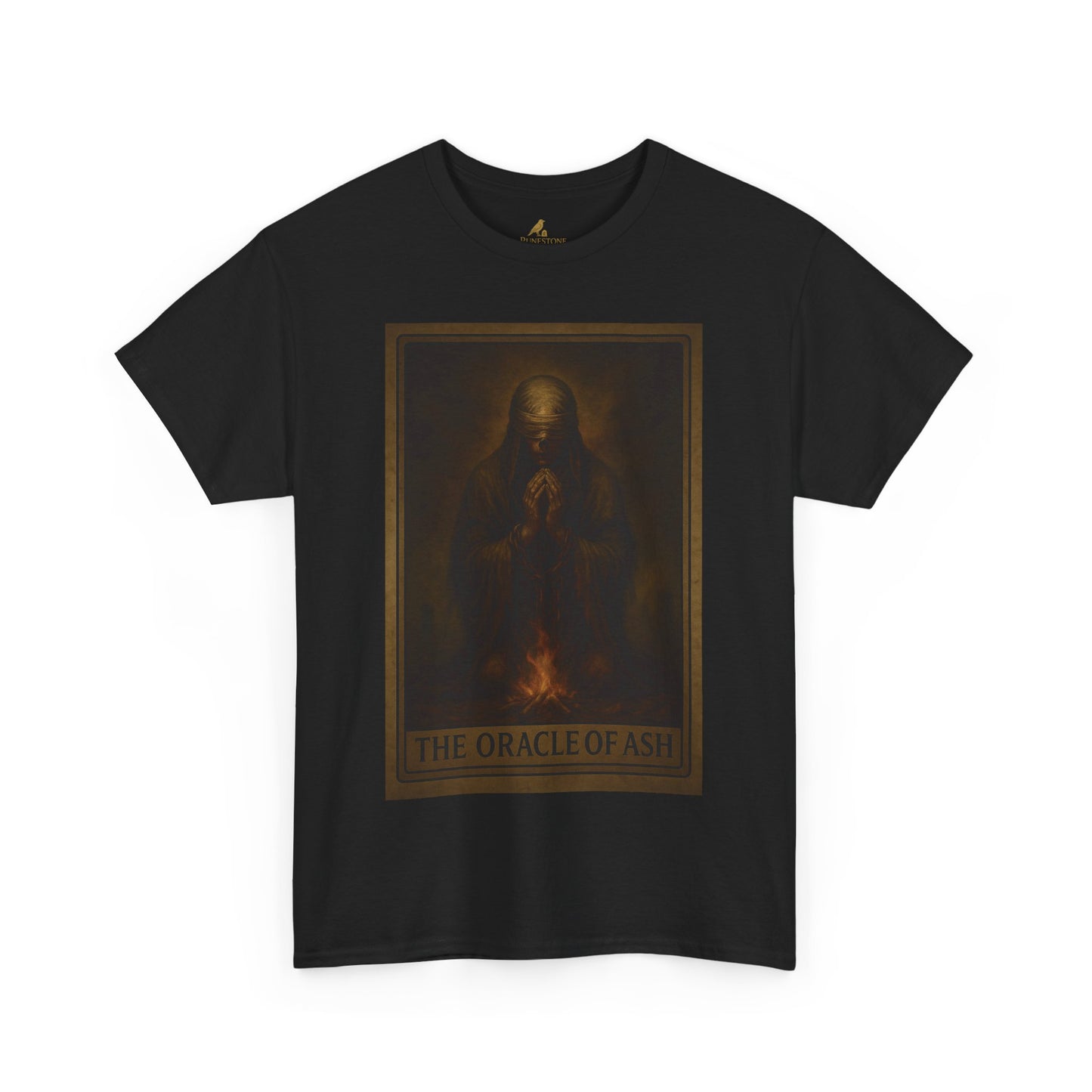 The Oracle of Ash – Tarot of the Dead Tee (Card XI)