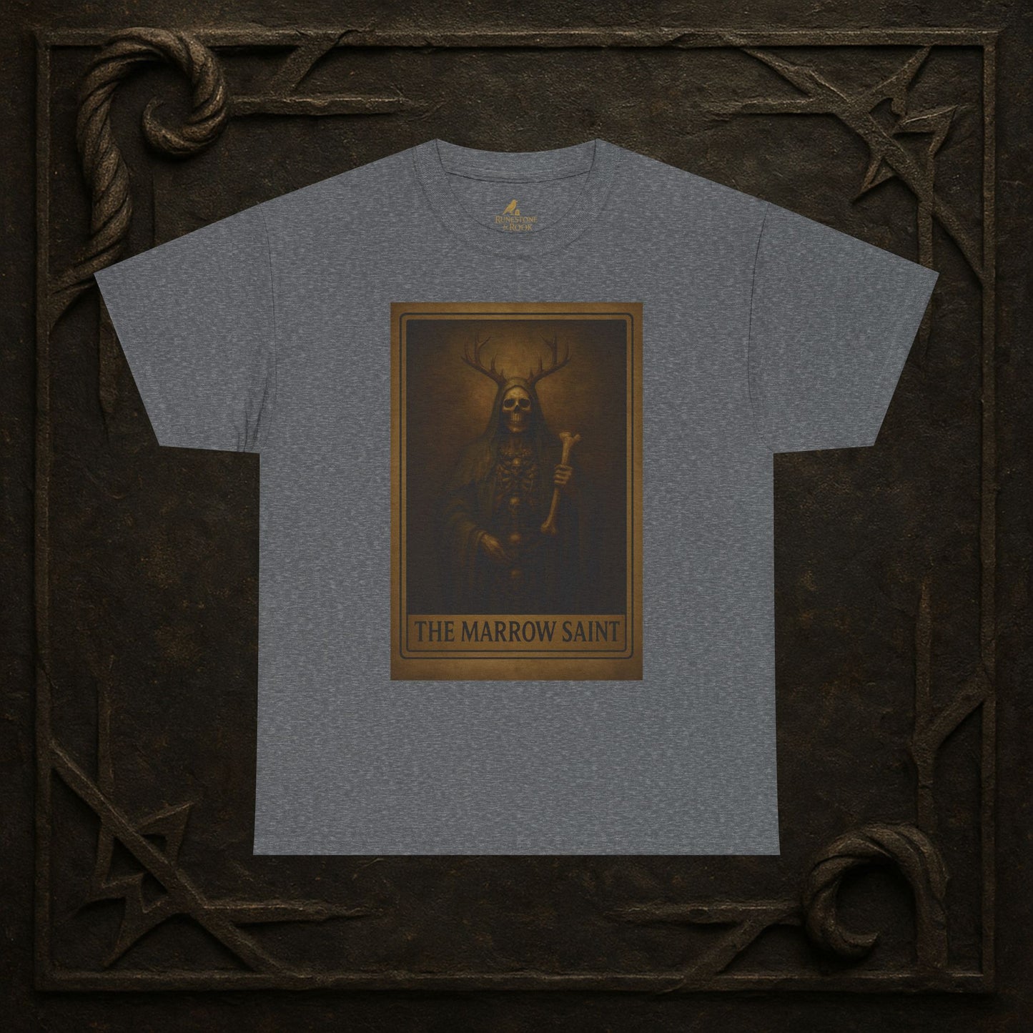 The Marrow Saint – Tarot of the Dead Tee (Card VI)