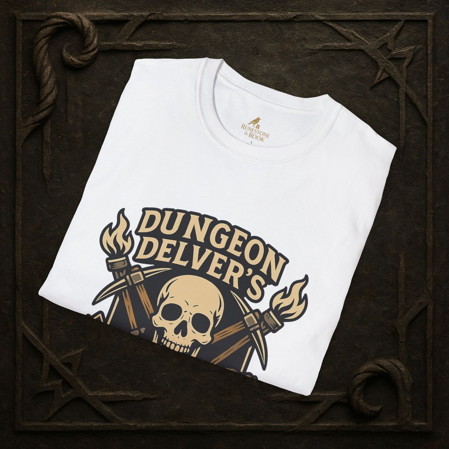 Dungeon Delver’s Union – Crest Emblem T-Shirt
