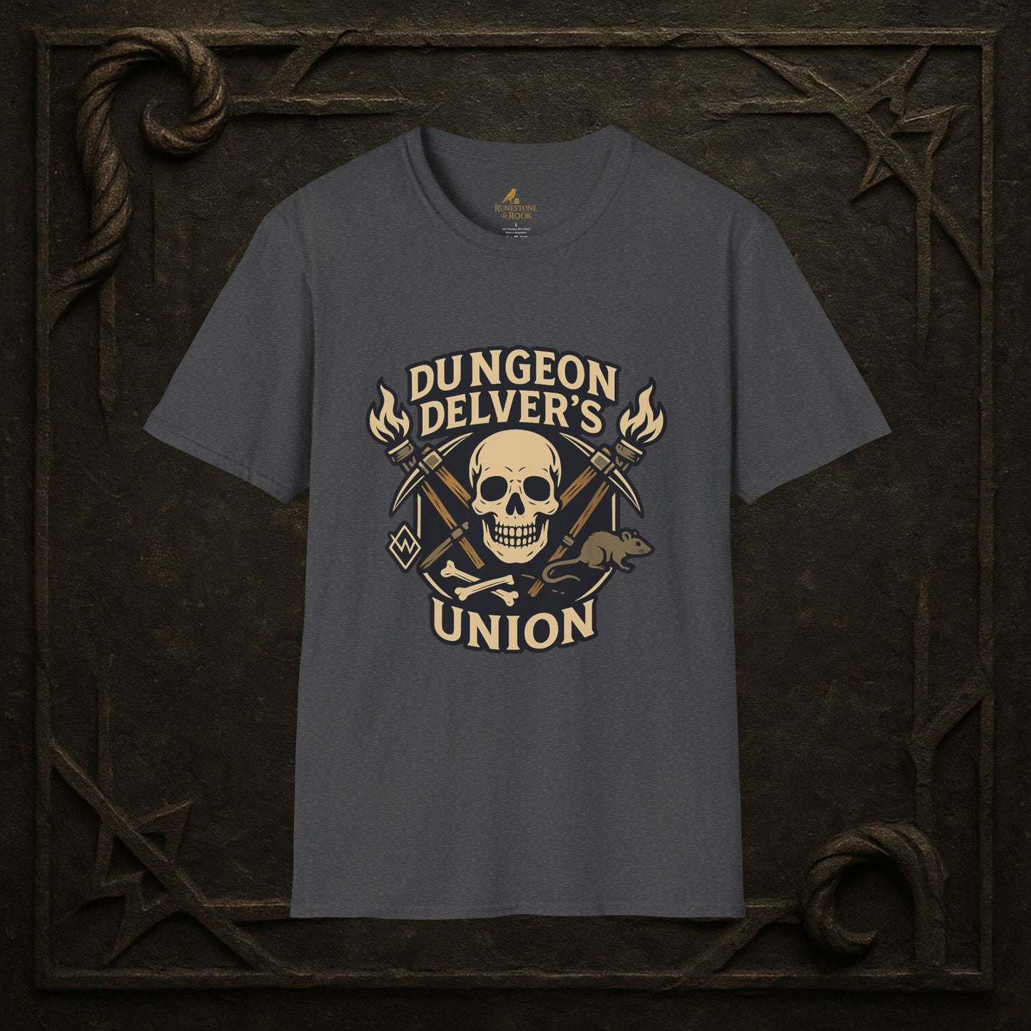 Dungeon Delver’s Union – Crest Emblem T-Shirt