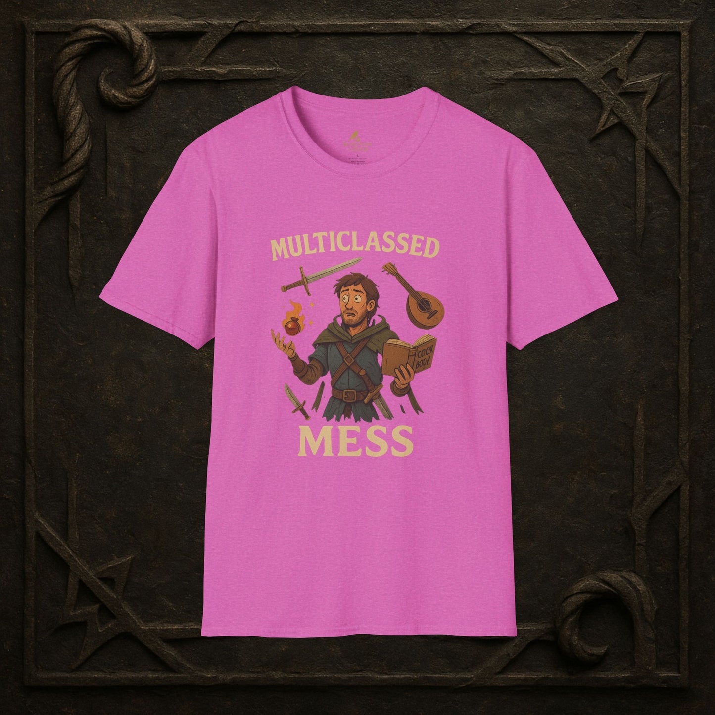 Multiclassed Mess – Chaos Class Adventurer T-Shirt