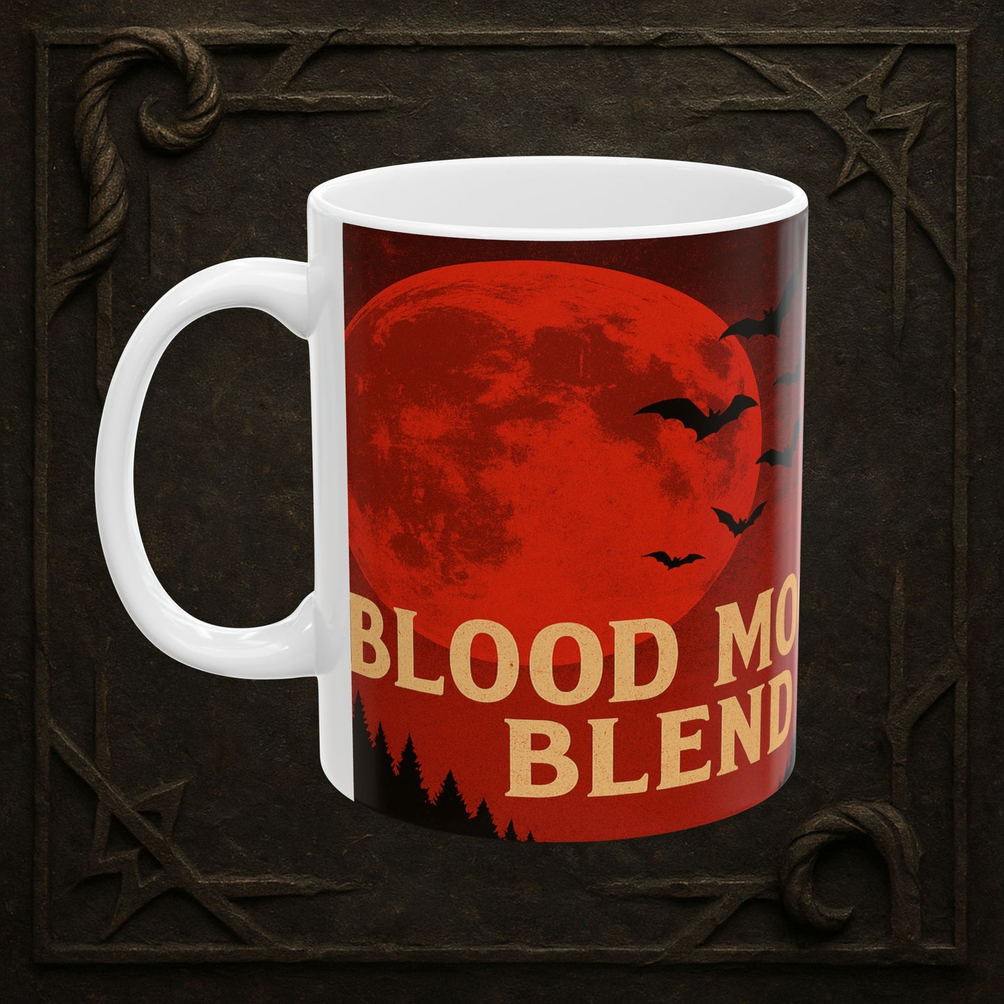 Blood Moon Blend – Gothic Fantasy Coffee Mug