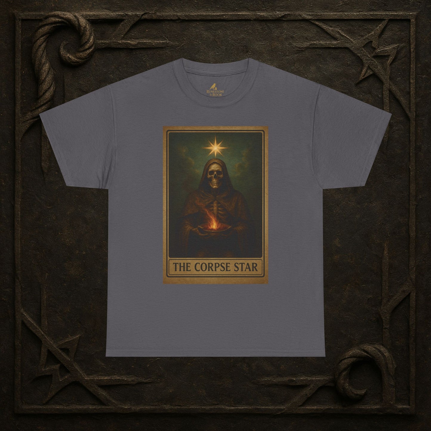 The Corpse Star – Tarot of the Dead Tee (Card XVII)