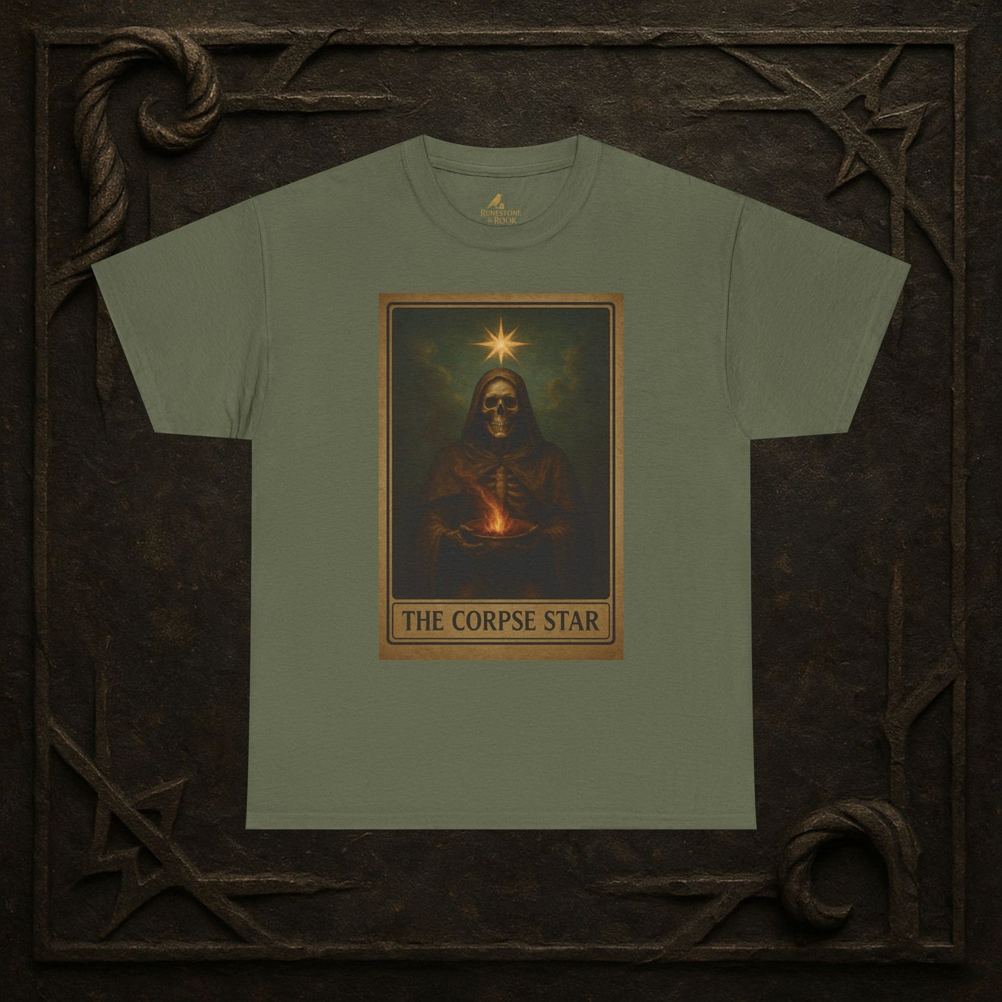 The Corpse Star – Tarot of the Dead Tee (Card XVII)