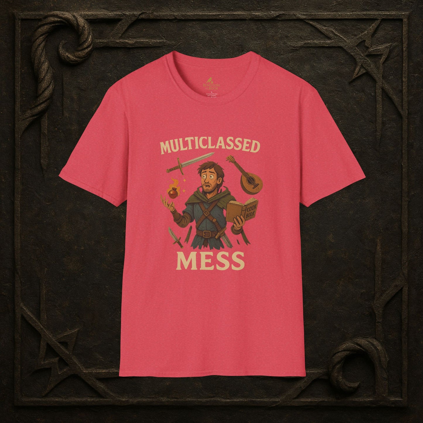 Multiclassed Mess – Chaos Class Adventurer T-Shirt