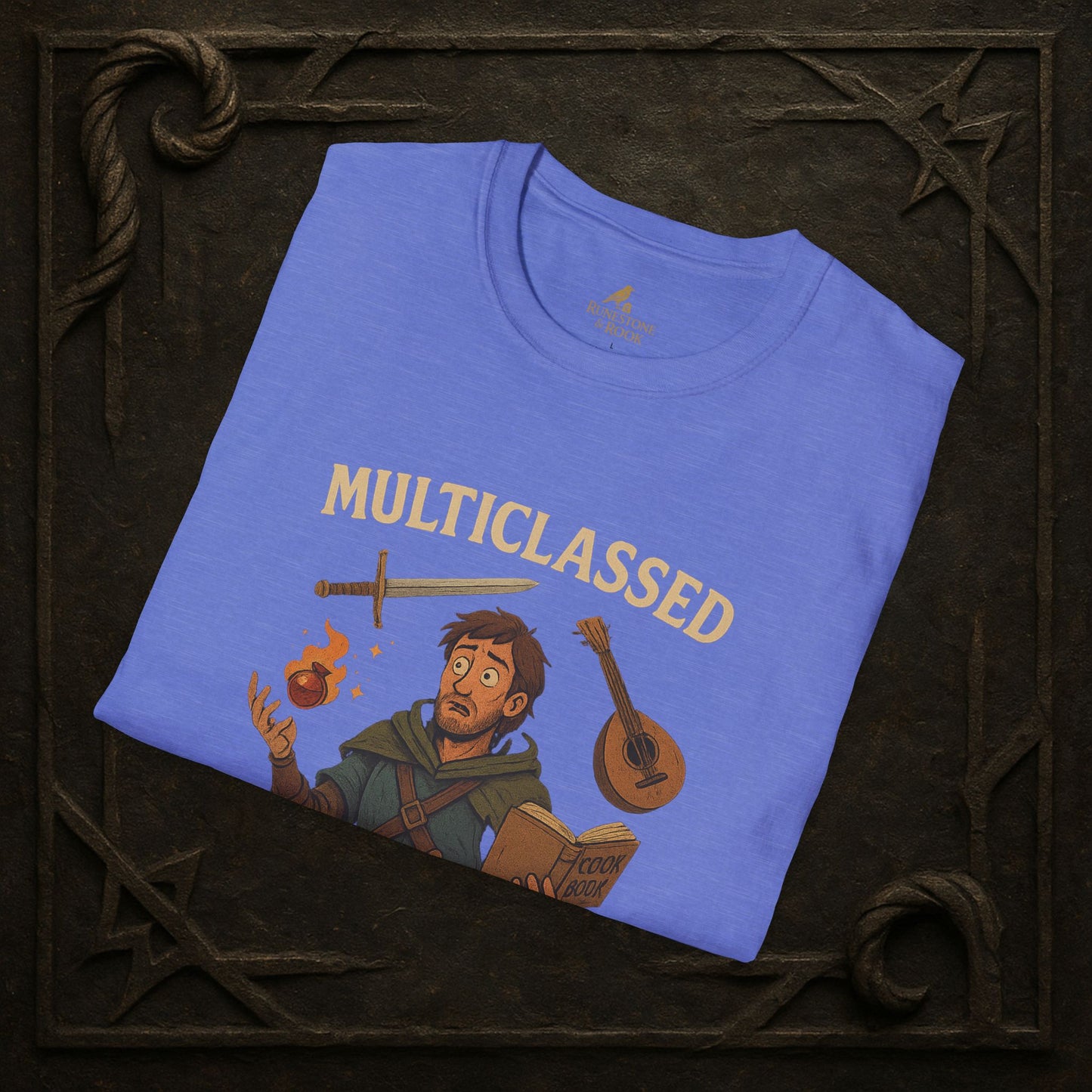 Multiclassed Mess – Chaos Class Adventurer T-Shirt