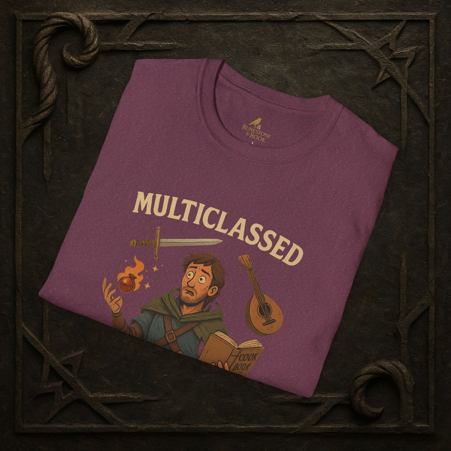 Multiclassed Mess – Chaos Class Adventurer T-Shirt
