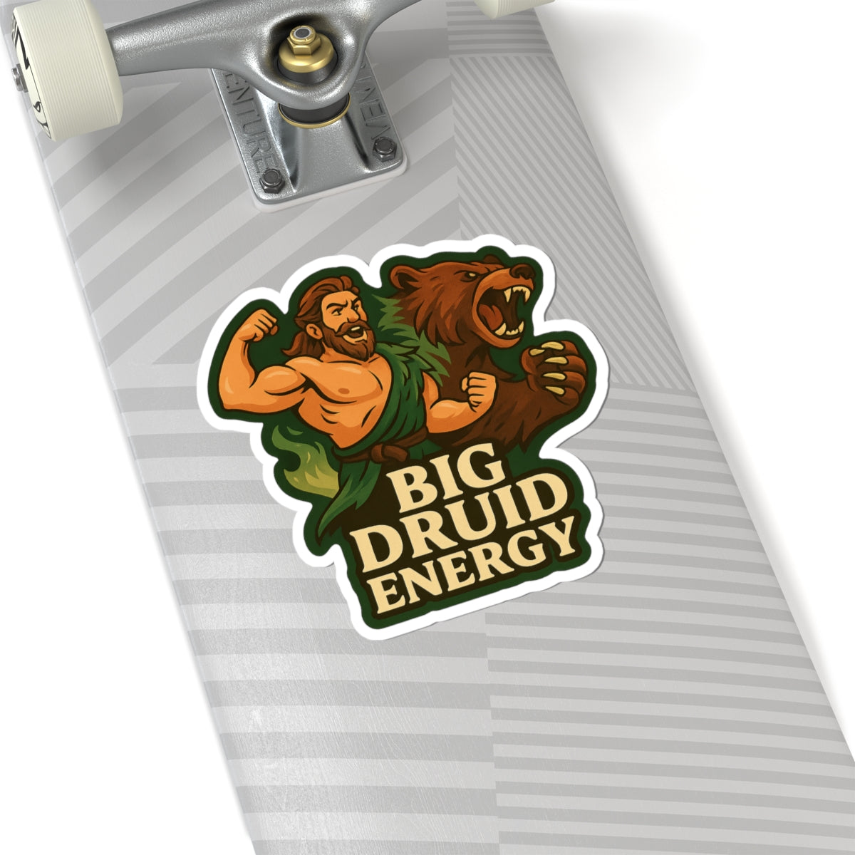 Big Druid Energy – Wild Shape Die Cut Sticker