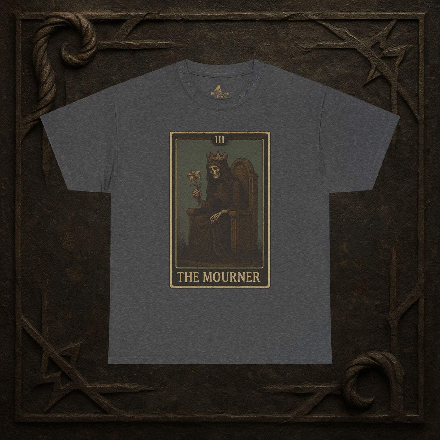 The Mourner – Tarot of the Dead Tee (Card III)