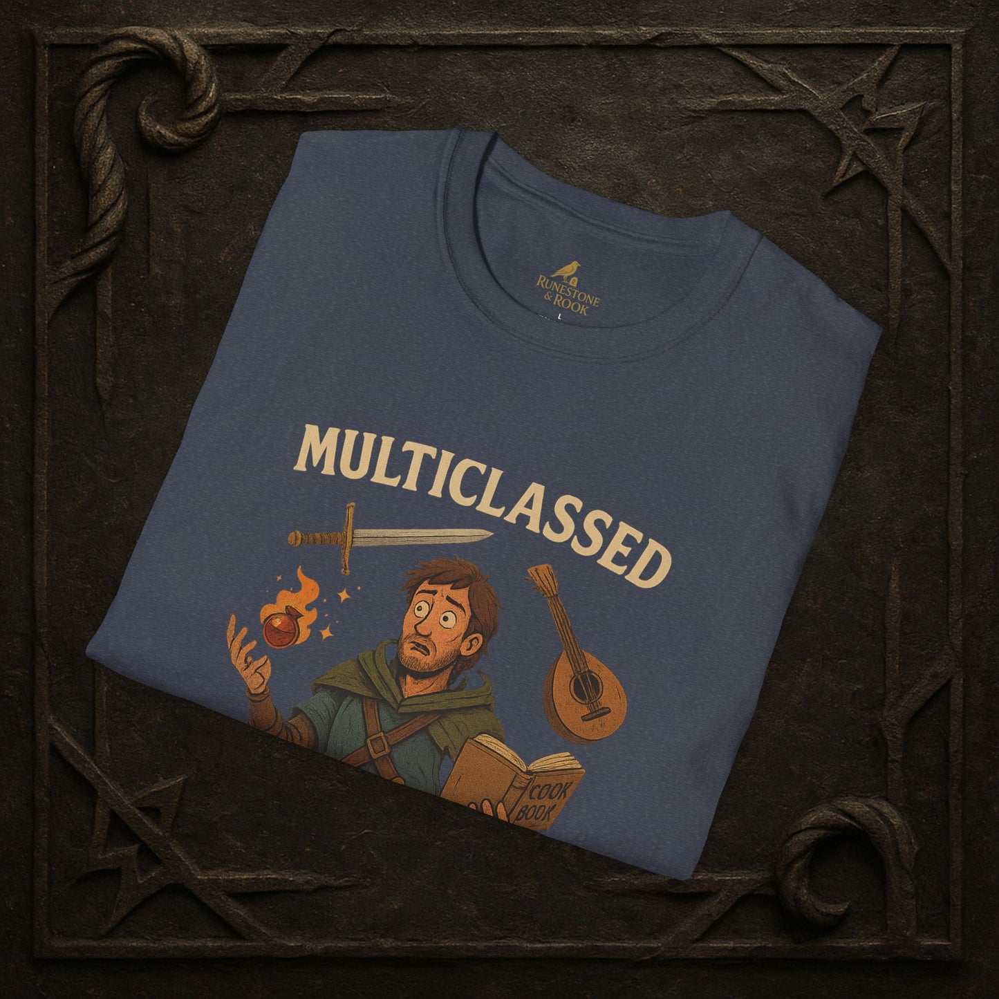 Multiclassed Mess – Chaos Class Adventurer T-Shirt