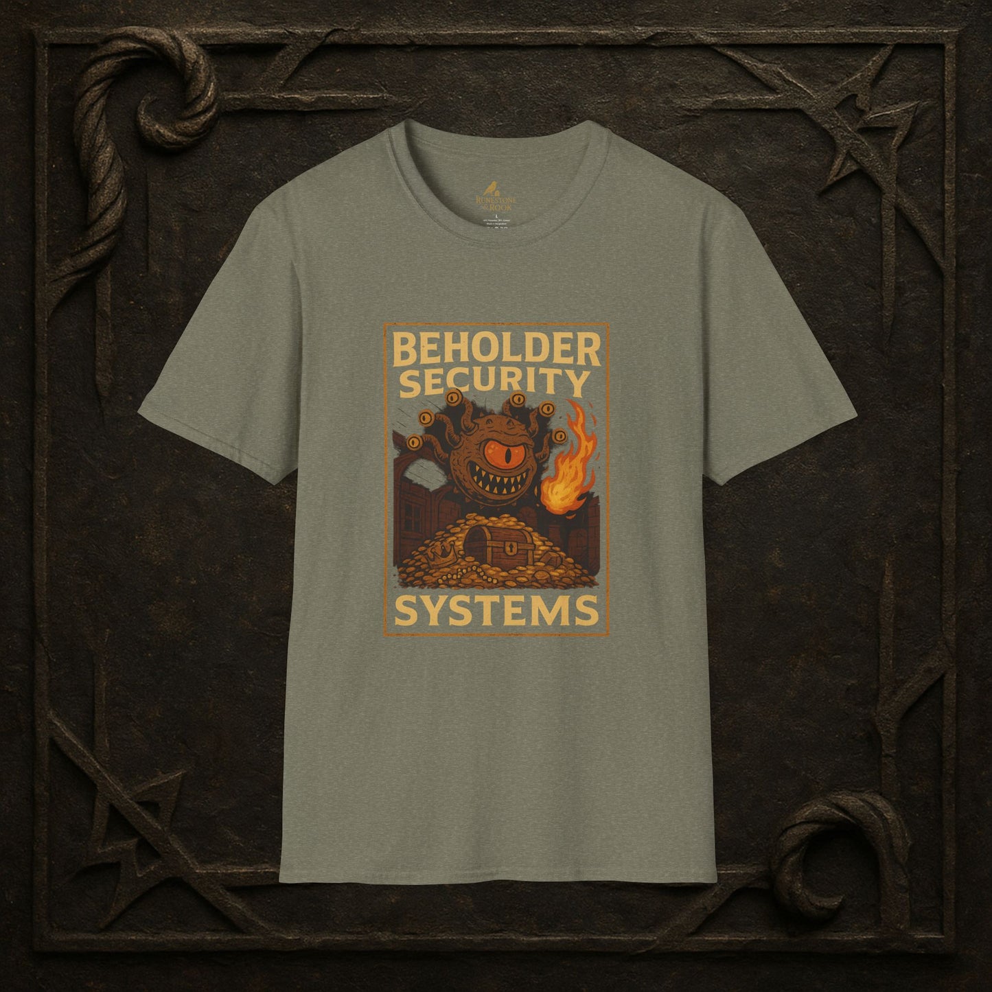 Beholder Security Systems – Fantasy Parody T-Shirt