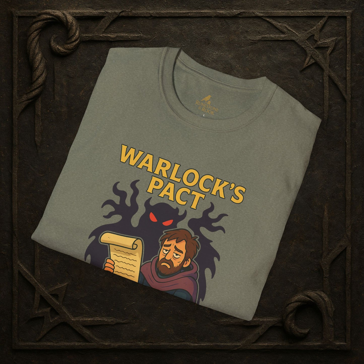 Warlock’s Pact Problems – Infernal Contract T-Shirt