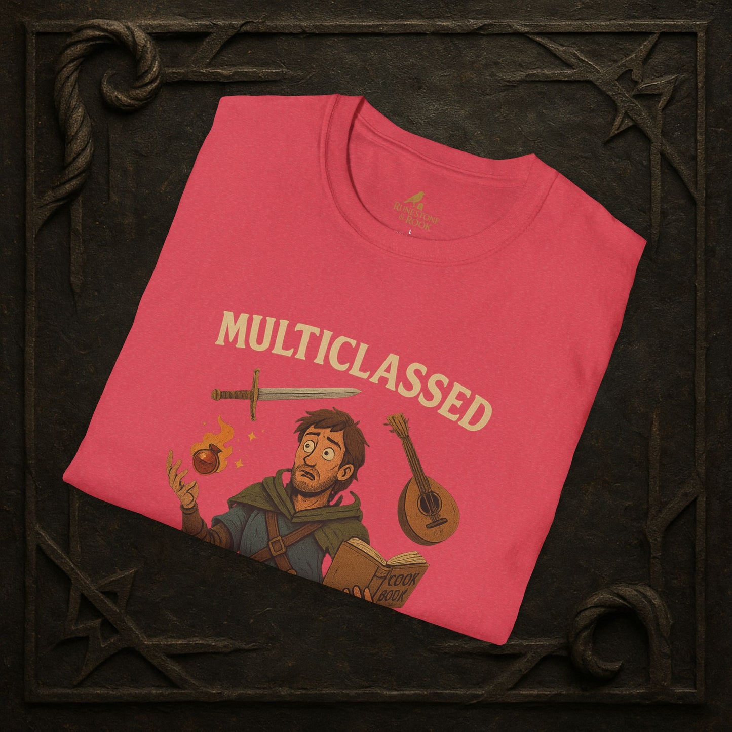 Multiclassed Mess – Chaos Class Adventurer T-Shirt