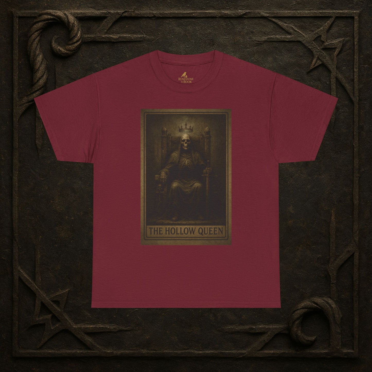 The Hollow Queen – Tarot of the Dead Tee (Card II)