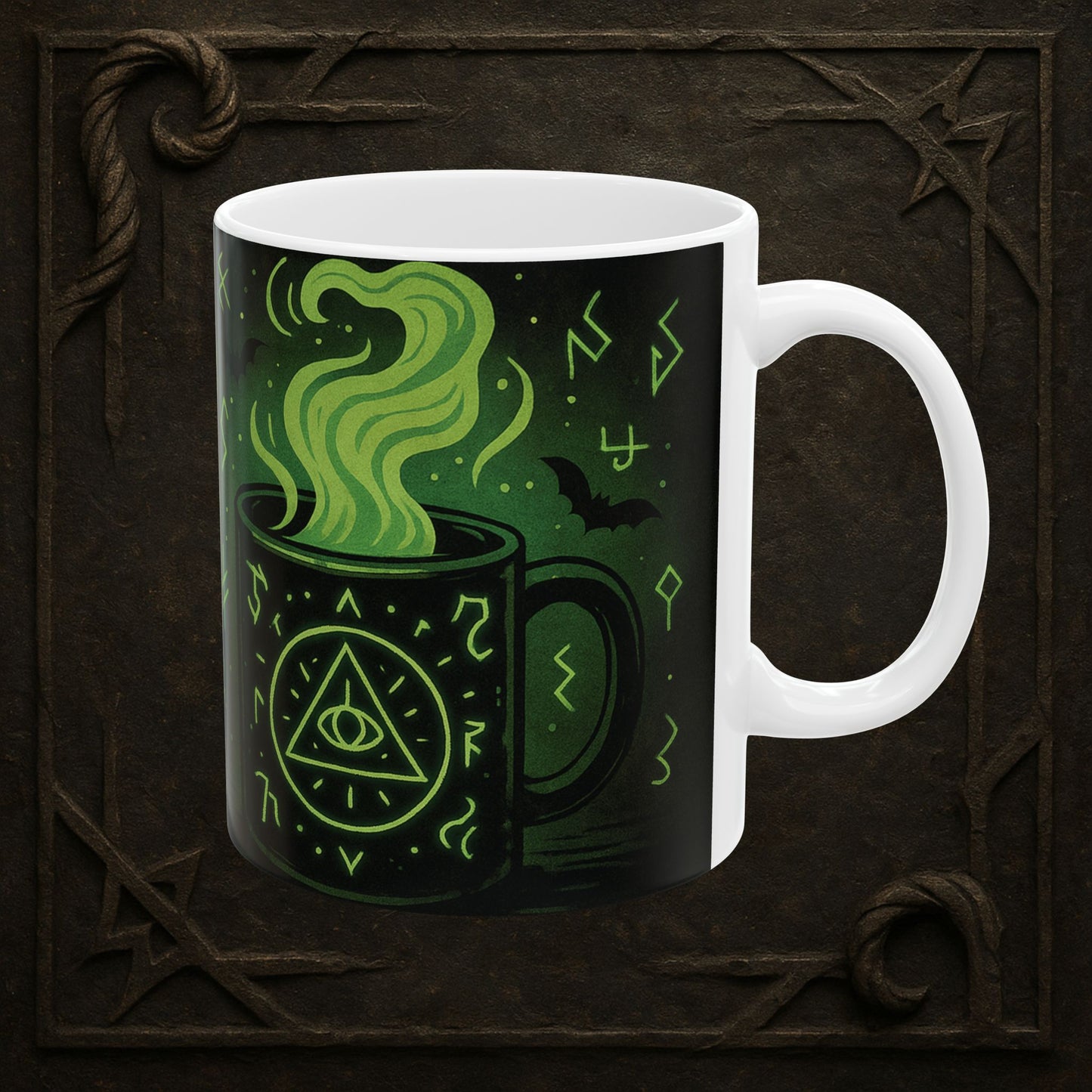 Warlock’s Brew Pact – Eldritch Coffee Mug