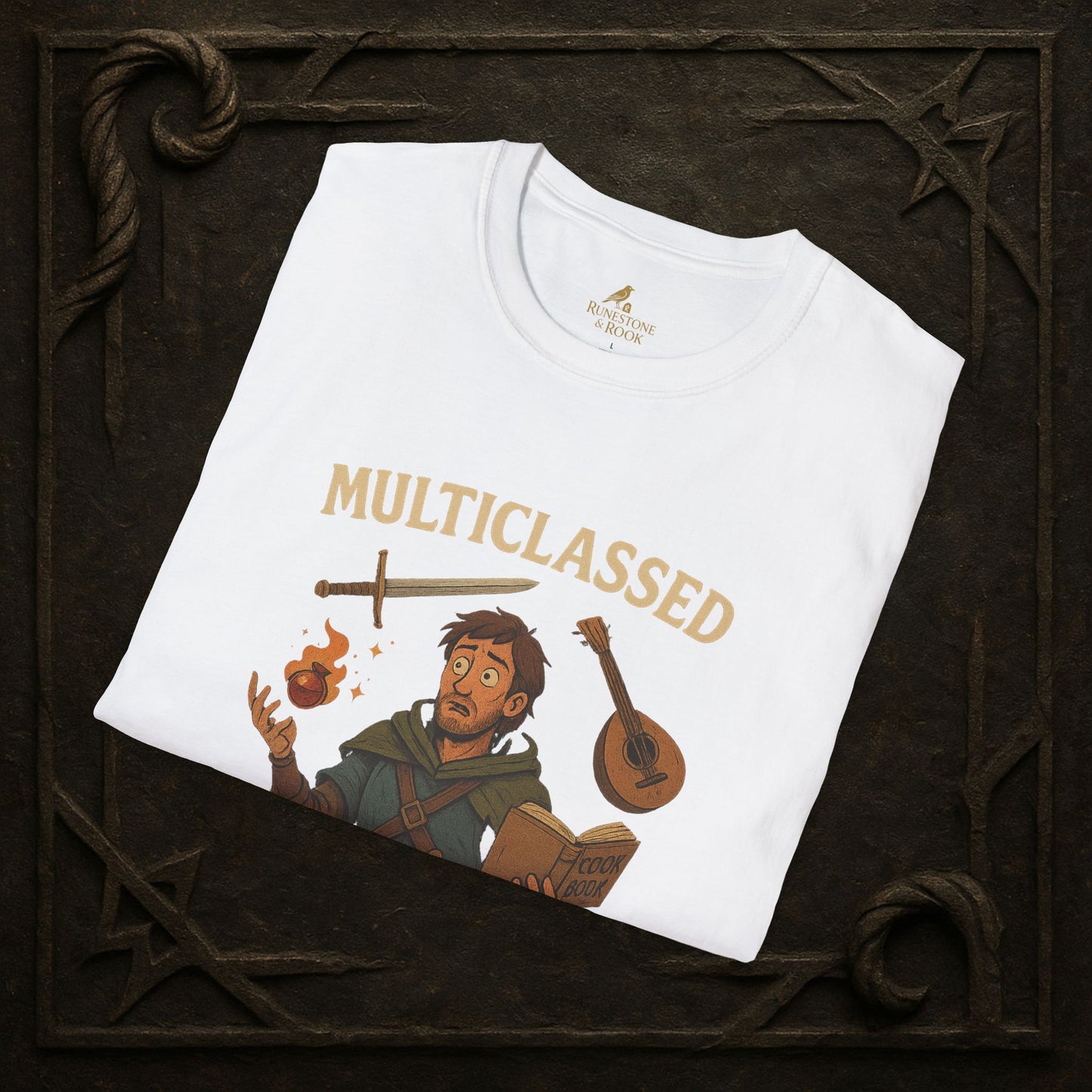 Multiclassed Mess – Chaos Class Adventurer T-Shirt