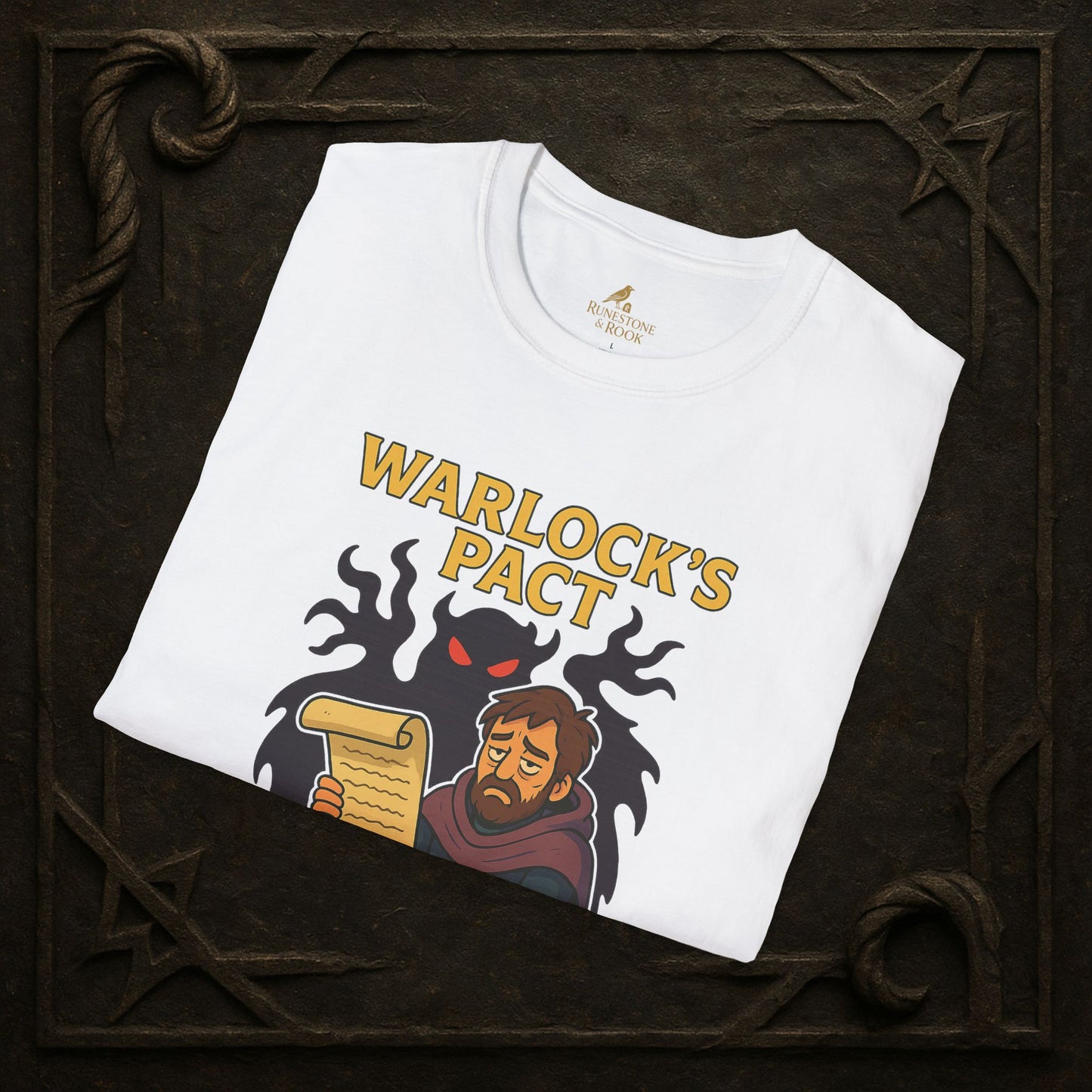 Warlock’s Pact Problems – Infernal Contract T-Shirt