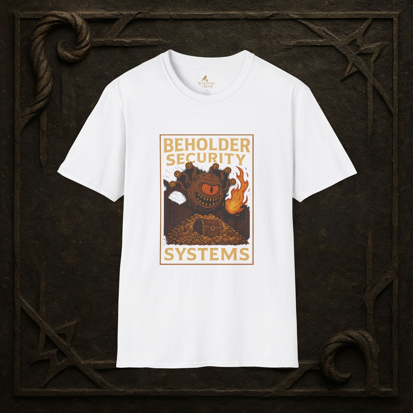 Beholder Security Systems – Fantasy Parody T-Shirt