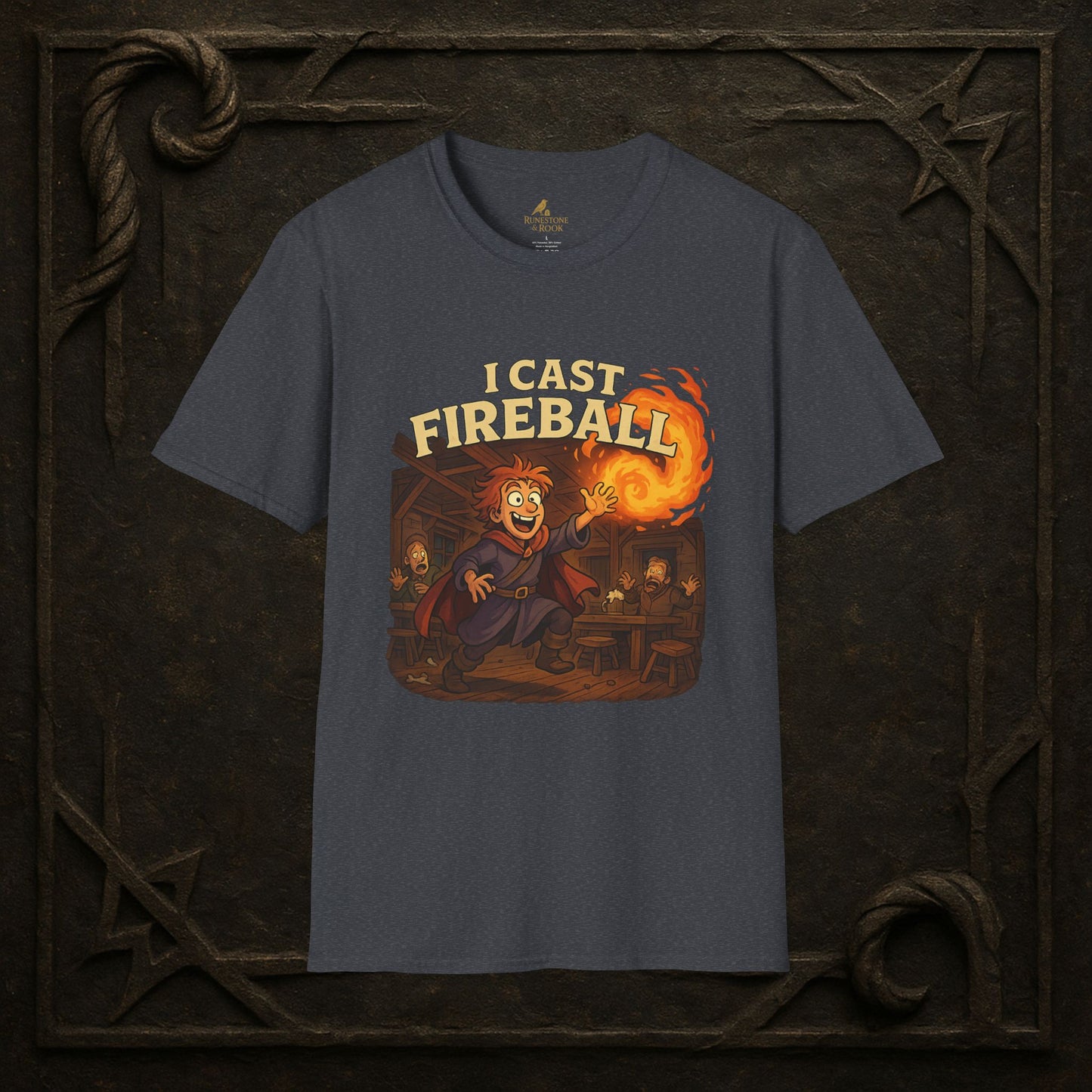 I Cast Fireball – Chaotic Sorcerer Tavern Tee
