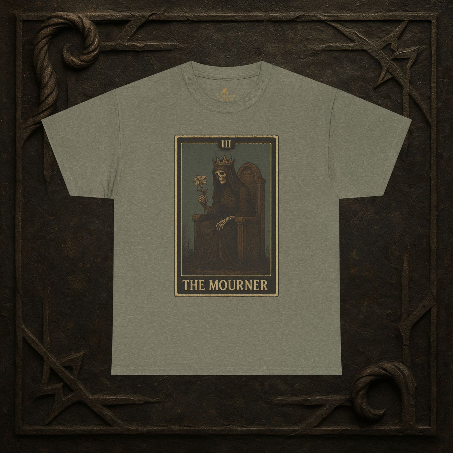 The Mourner – Tarot of the Dead Tee (Card III)