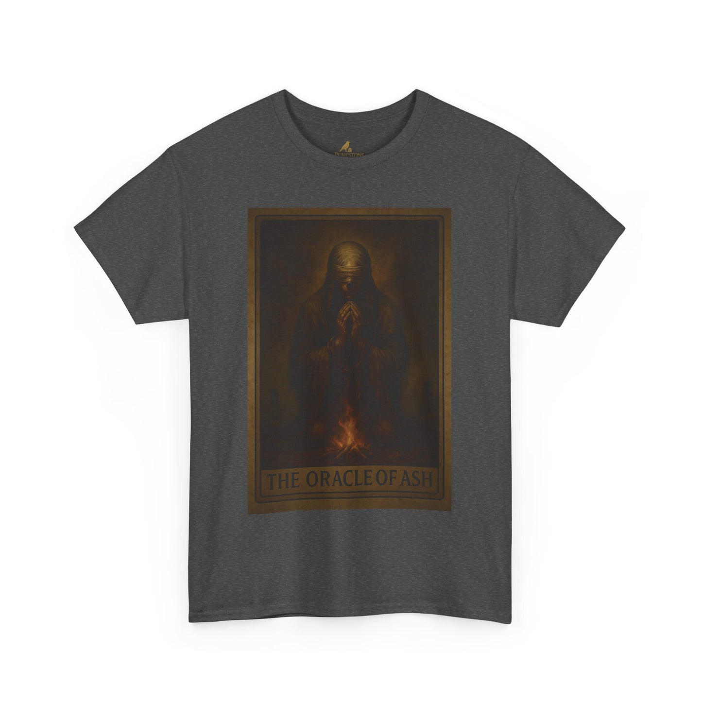 The Oracle of Ash – Tarot of the Dead Tee (Card XI)