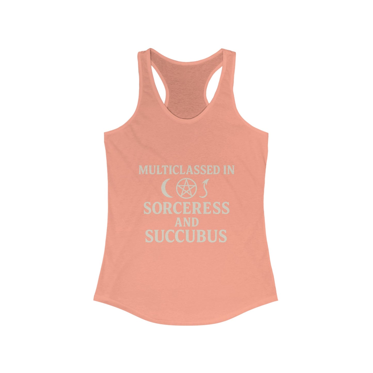 Multiclassed in Sorceress and Succubus – Spellbound Baddie Racerback tank