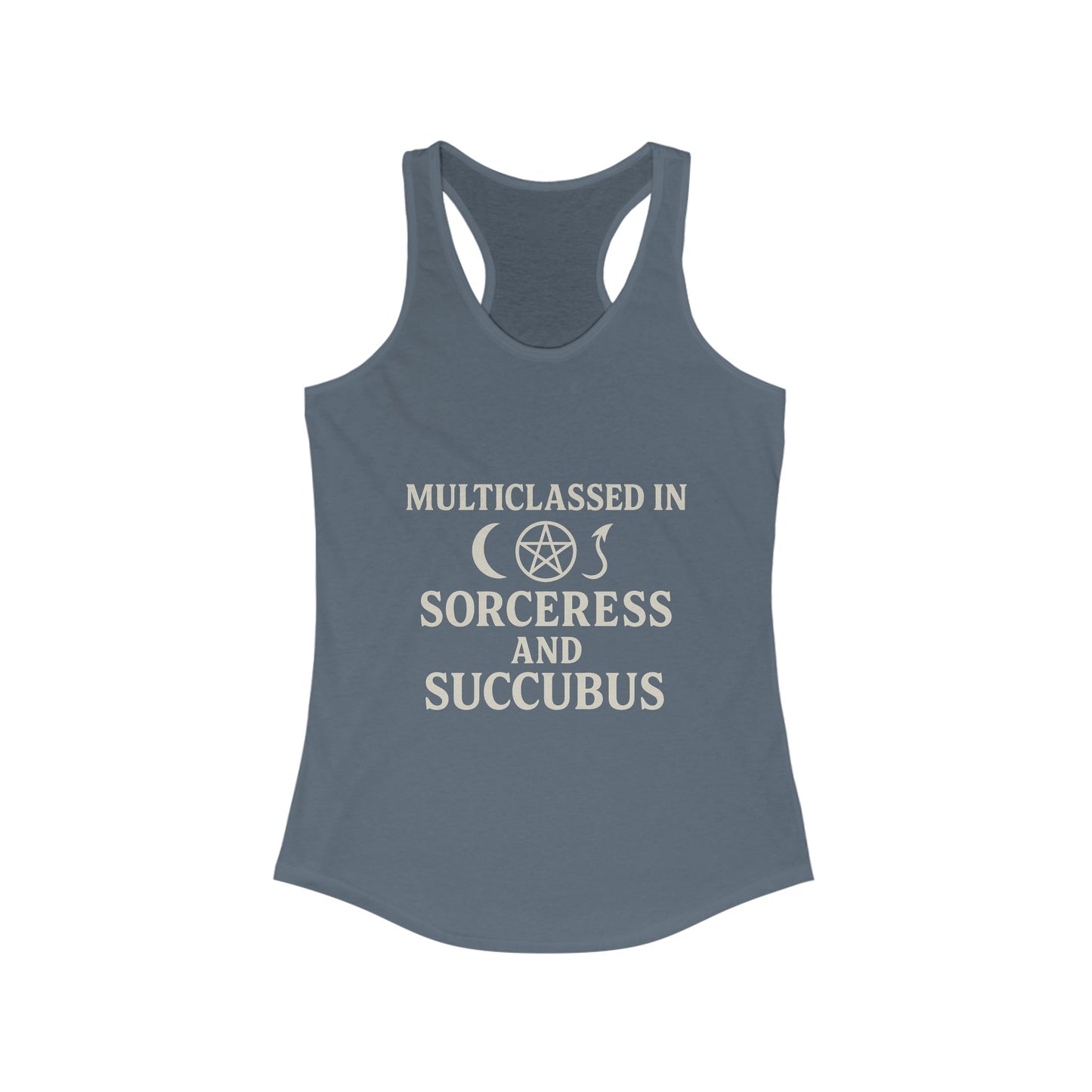 Multiclassed in Sorceress and Succubus – Spellbound Baddie Racerback tank