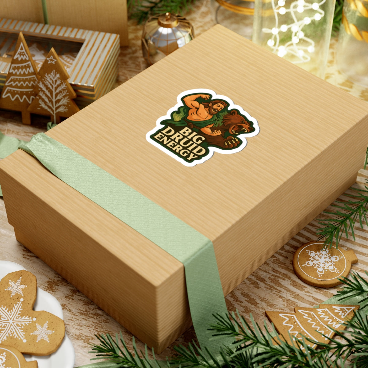 Big Druid Energy – Wild Shape Die Cut Sticker