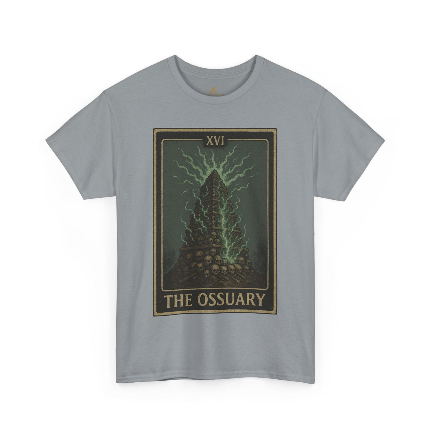 The Ossuary – Tarot of the Dead Tee (Card XVI)