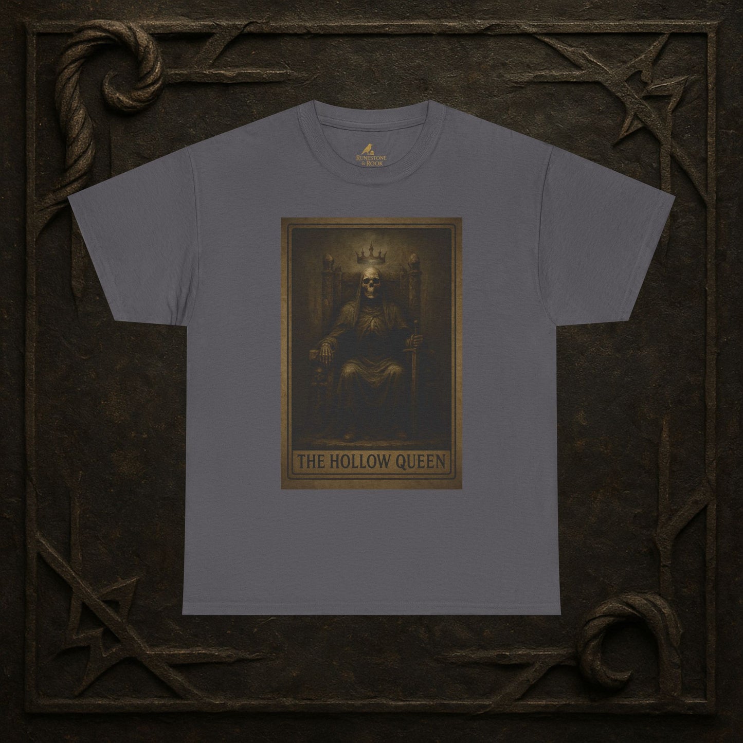The Hollow Queen – Tarot of the Dead Tee (Card II)