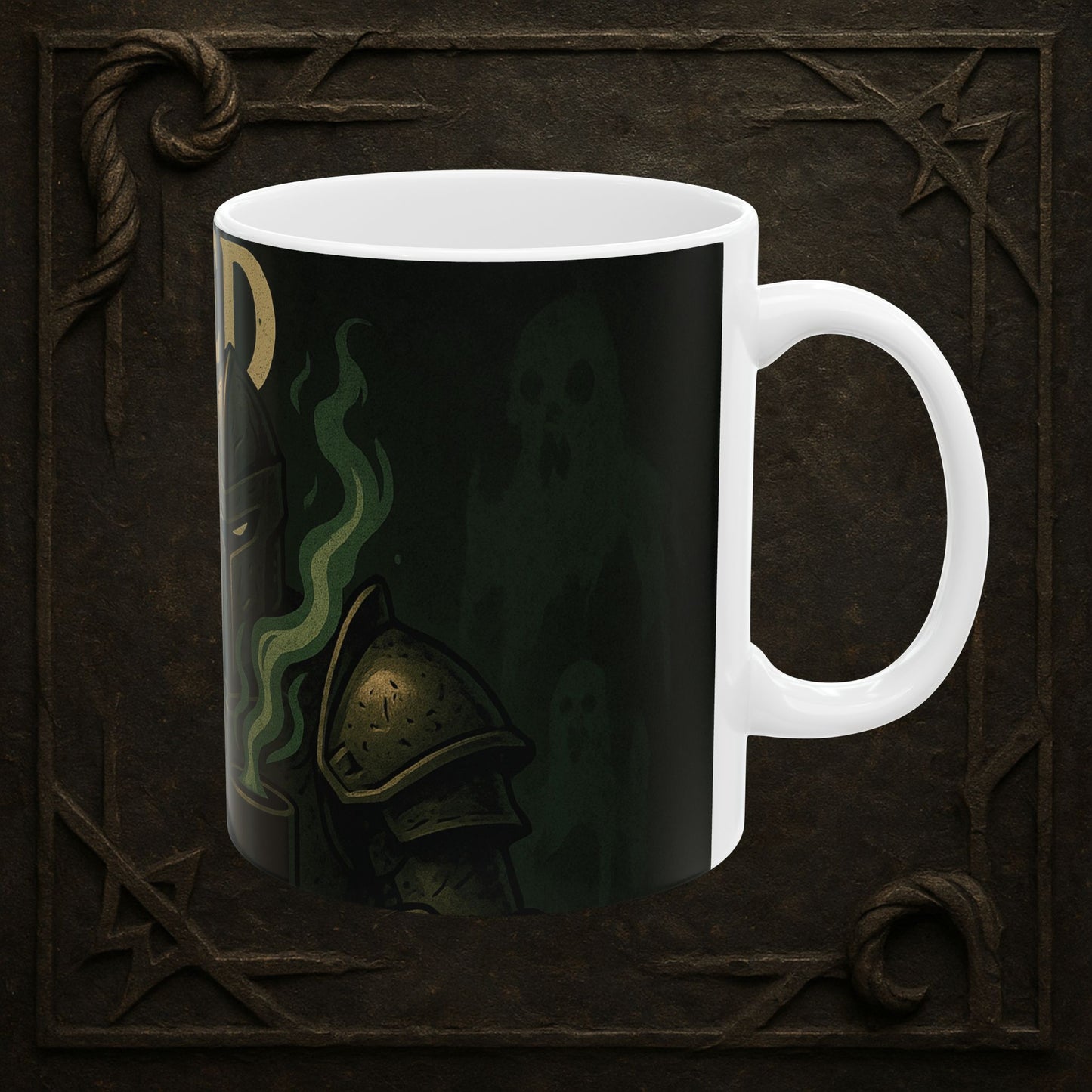 Cursed But Caffeinated Mug, Fantasy Coffee Cup