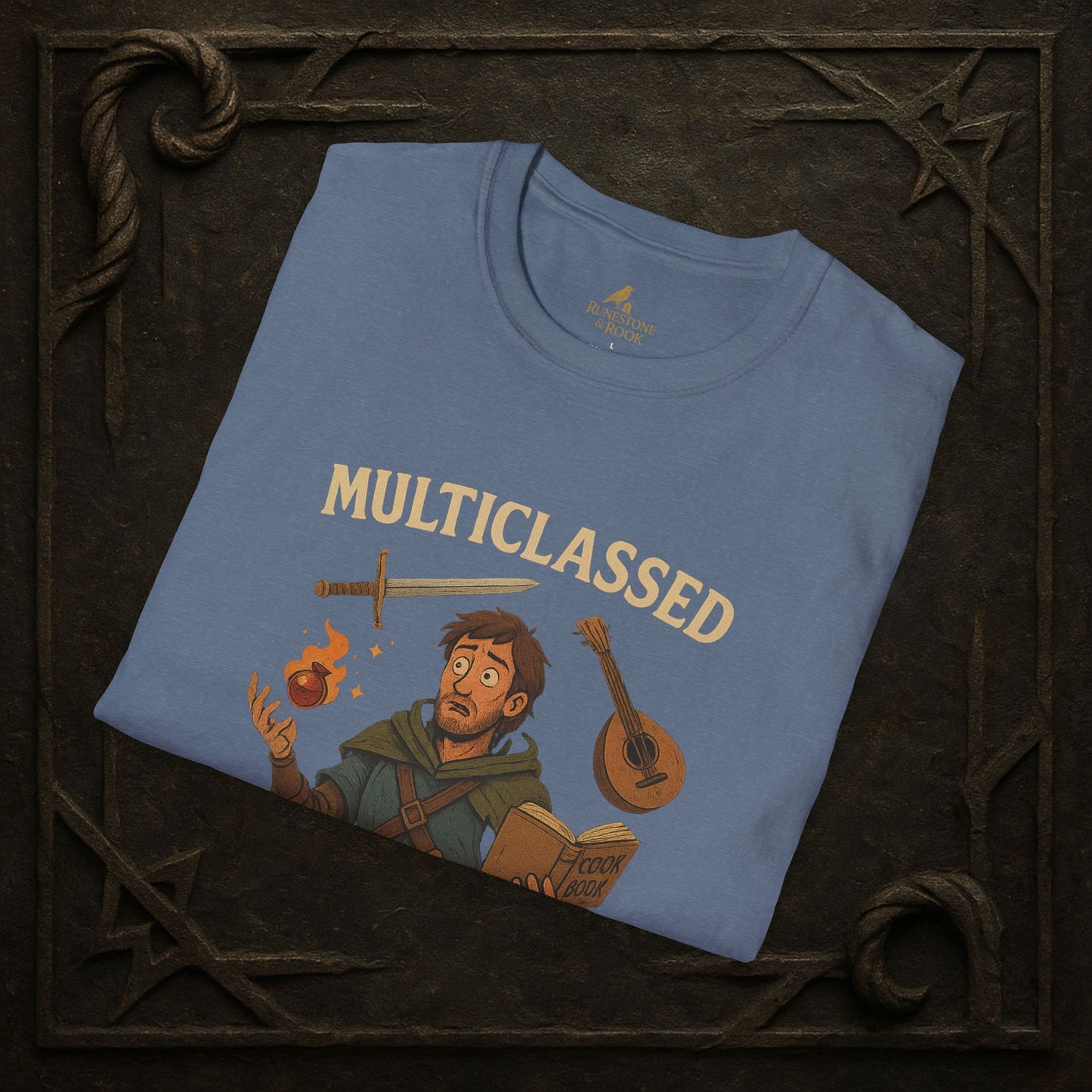 Multiclassed Mess – Chaos Class Adventurer T-Shirt
