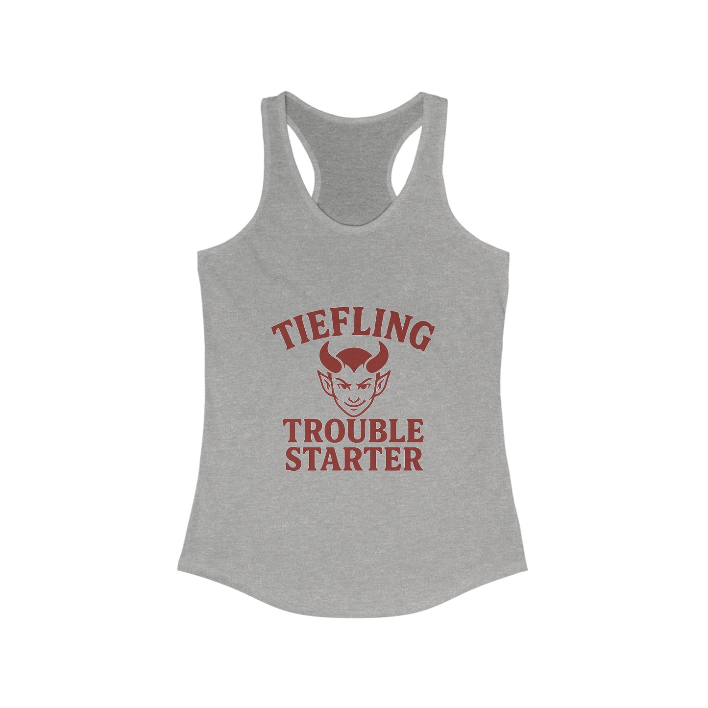 Tiefling Trouble Starter – Bold RPG Women’s Tank Top