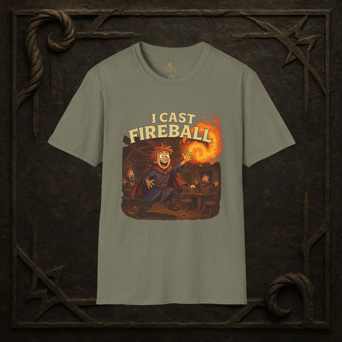 I Cast Fireball – Chaotic Sorcerer Tavern Tee