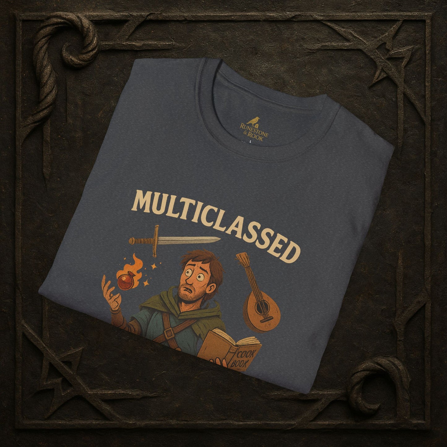 Multiclassed Mess – Chaos Class Adventurer T-Shirt