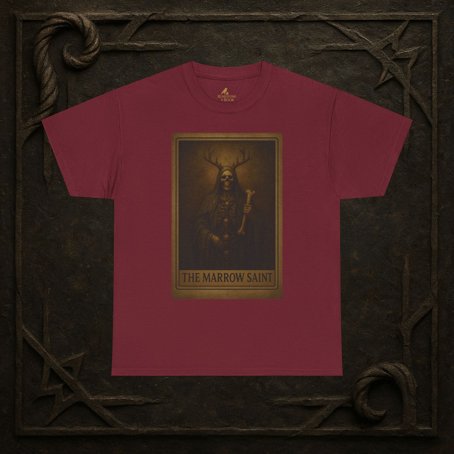 The Marrow Saint – Tarot of the Dead Tee (Card VI)