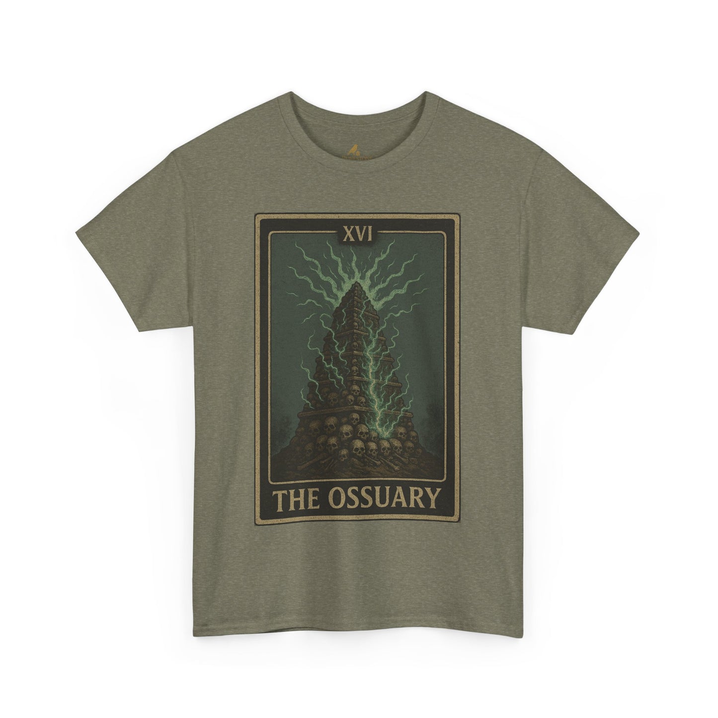 The Ossuary – Tarot of the Dead Tee (Card XVI)