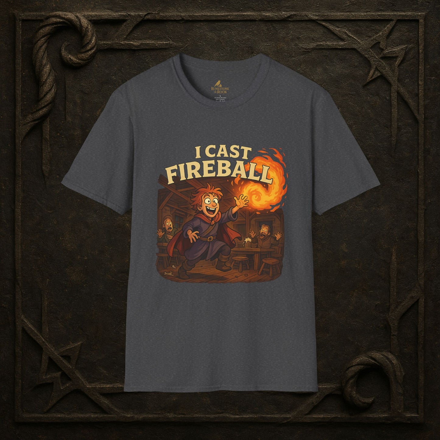 I Cast Fireball – Chaotic Sorcerer Tavern Tee
