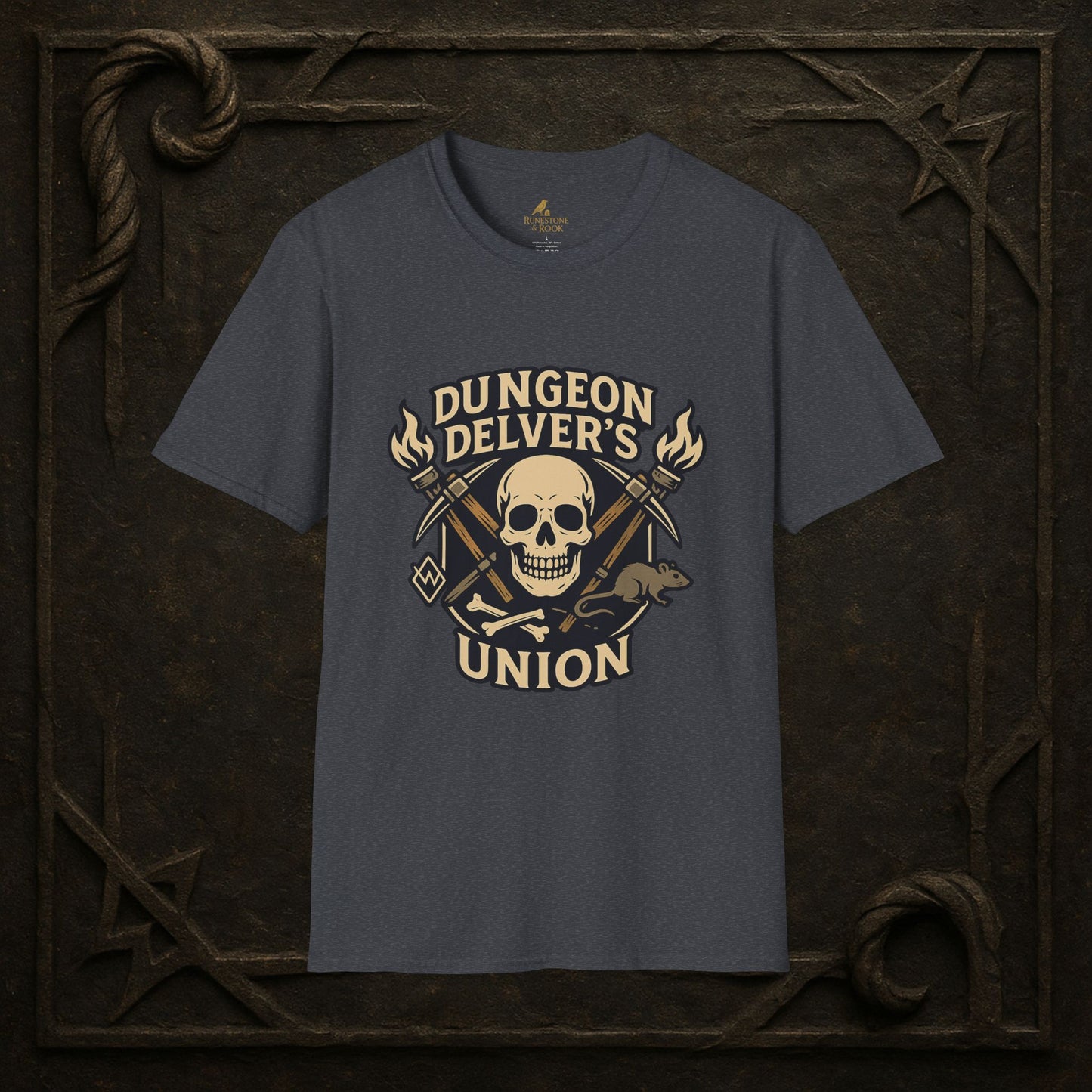 Dungeon Delver’s Union – Crest Emblem T-Shirt