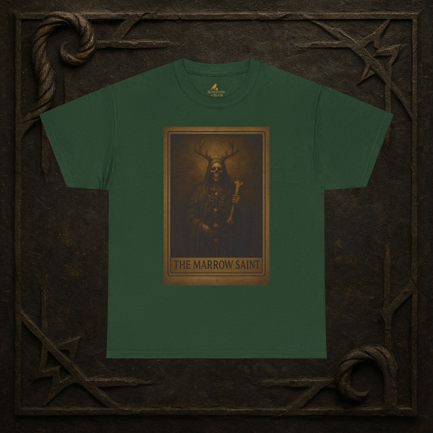 The Marrow Saint – Tarot of the Dead Tee (Card VI)